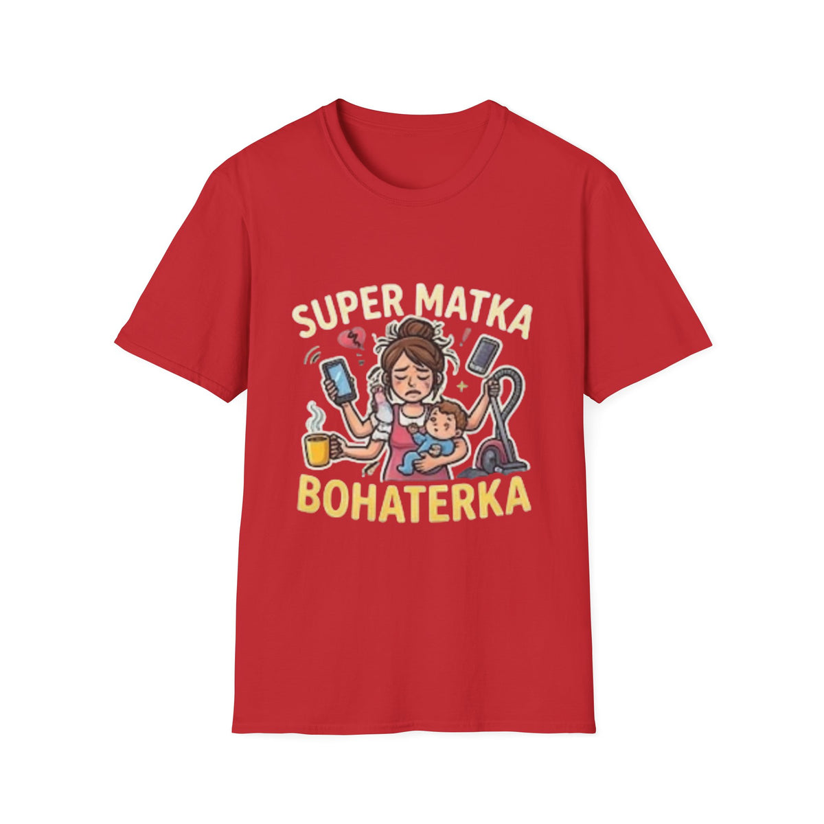 Koszulka "SUPER MATKA BOHATERKA"