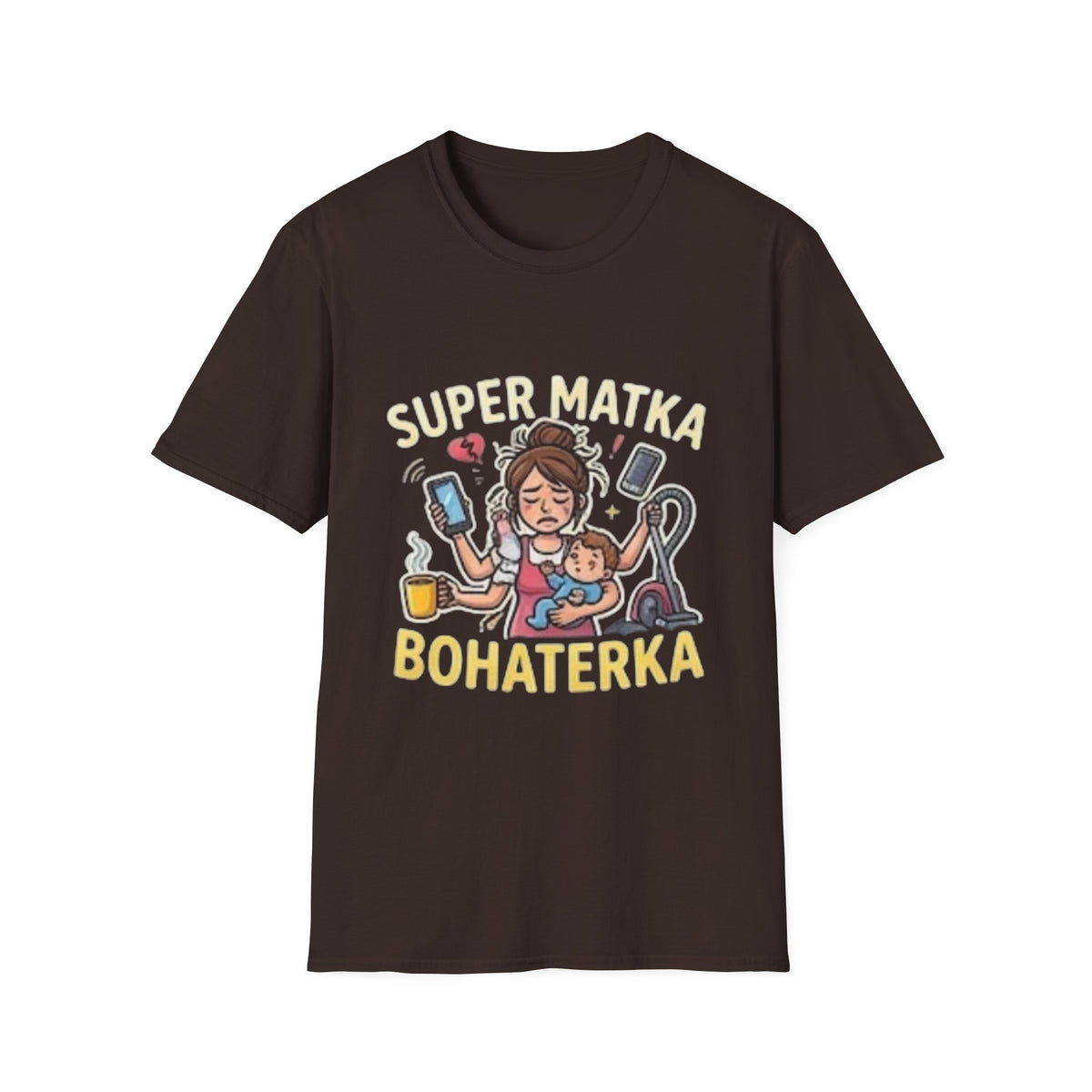 Koszulka "SUPER MATKA BOHATERKA"