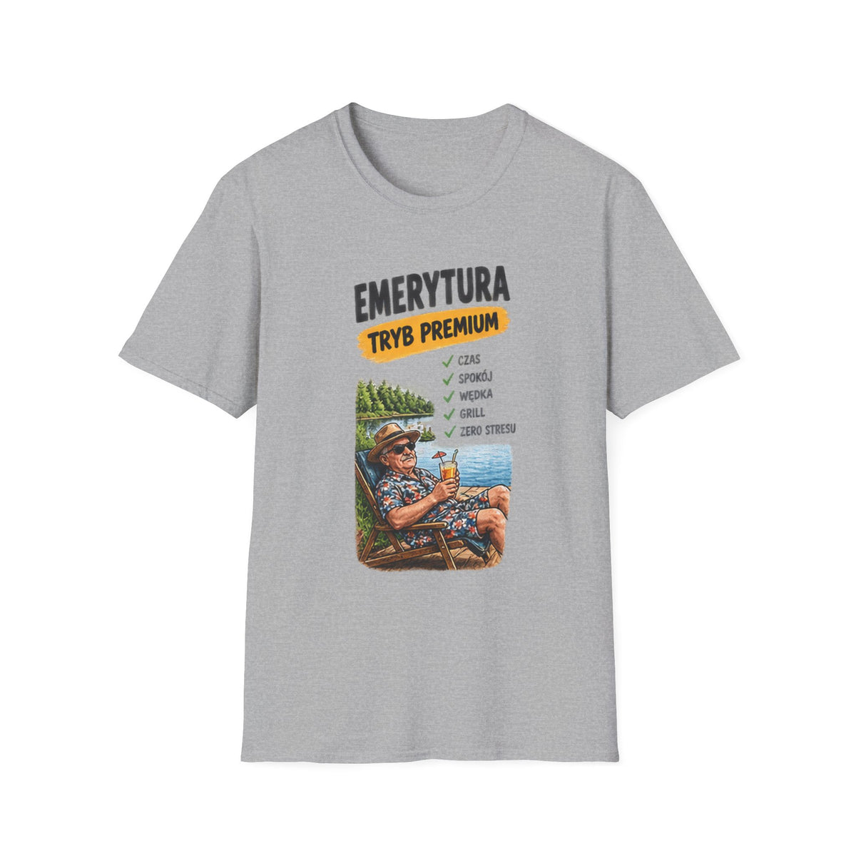 Koszulka "EMERYTURA TRYB PREMIUM"