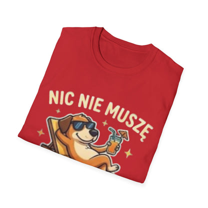 Koszulka "NIC NIE MUSZĘ, MOGĘ WSZYSTKO"