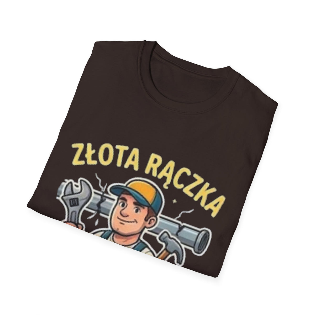 Koszulka "ZŁOTA RĄCZKA, SAM TO NAPRAWIĘ"
