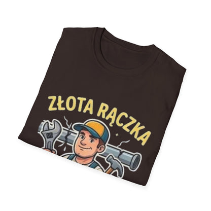 Koszulka "ZŁOTA RĄCZKA, SAM TO NAPRAWIĘ"