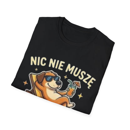 Koszulka "NIC NIE MUSZĘ, MOGĘ WSZYSTKO"