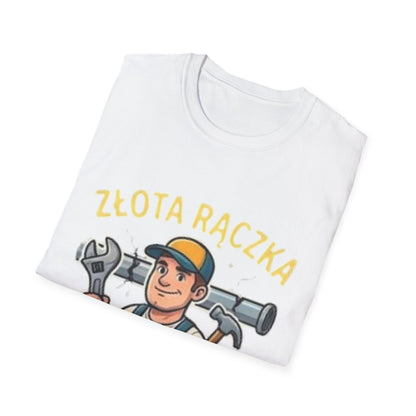 Koszulka "ZŁOTA RĄCZKA, SAM TO NAPRAWIĘ"