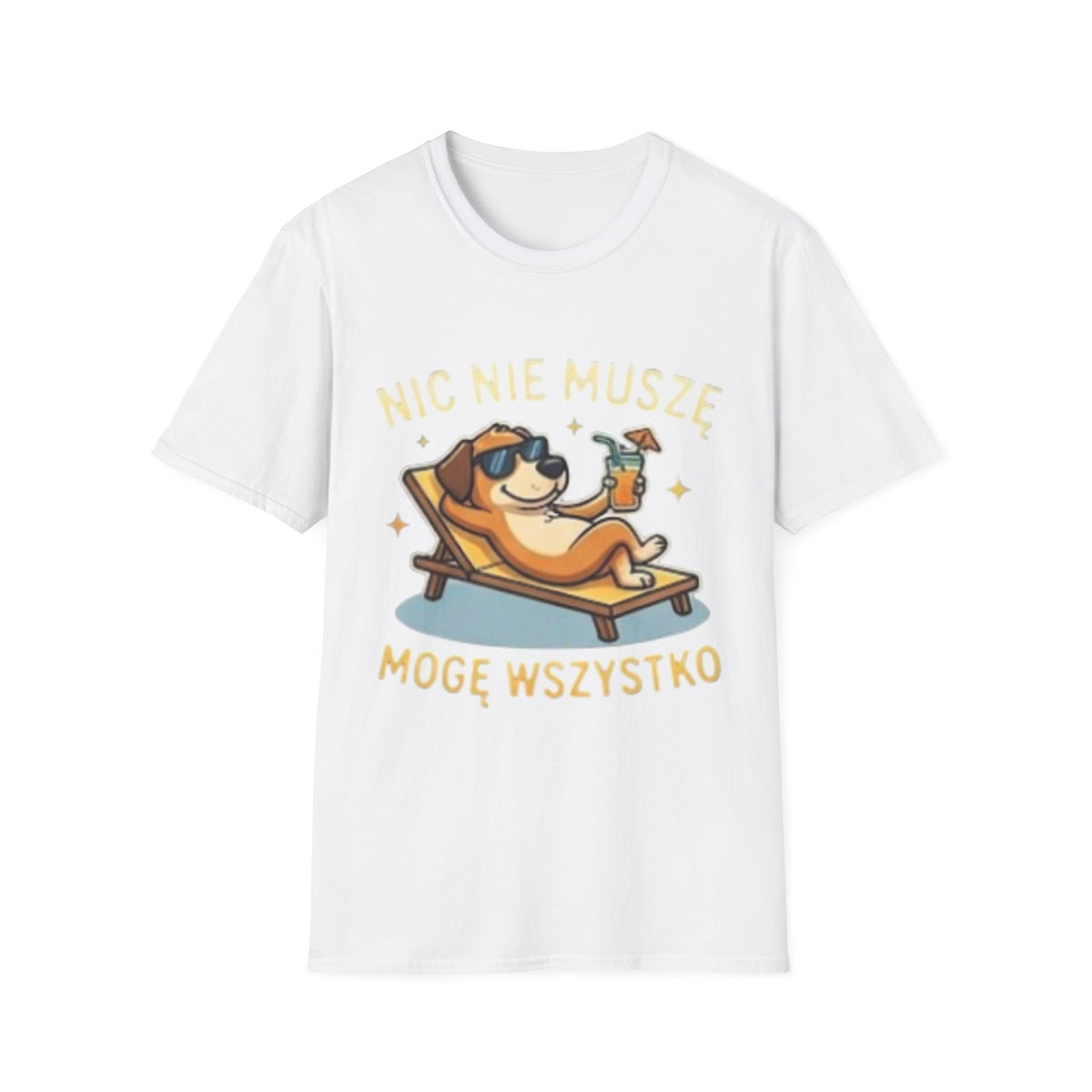 Koszulka "NIC NIE MUSZĘ, MOGĘ WSZYSTKO"