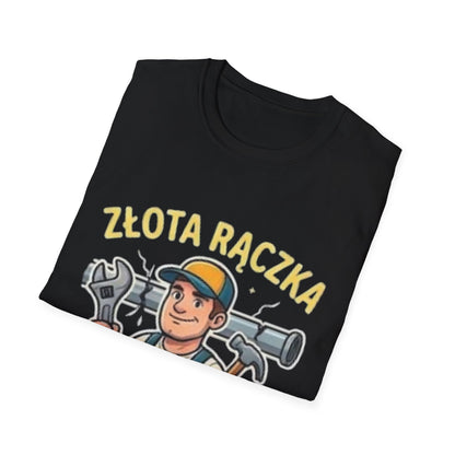 Koszulka "ZŁOTA RĄCZKA, SAM TO NAPRAWIĘ"