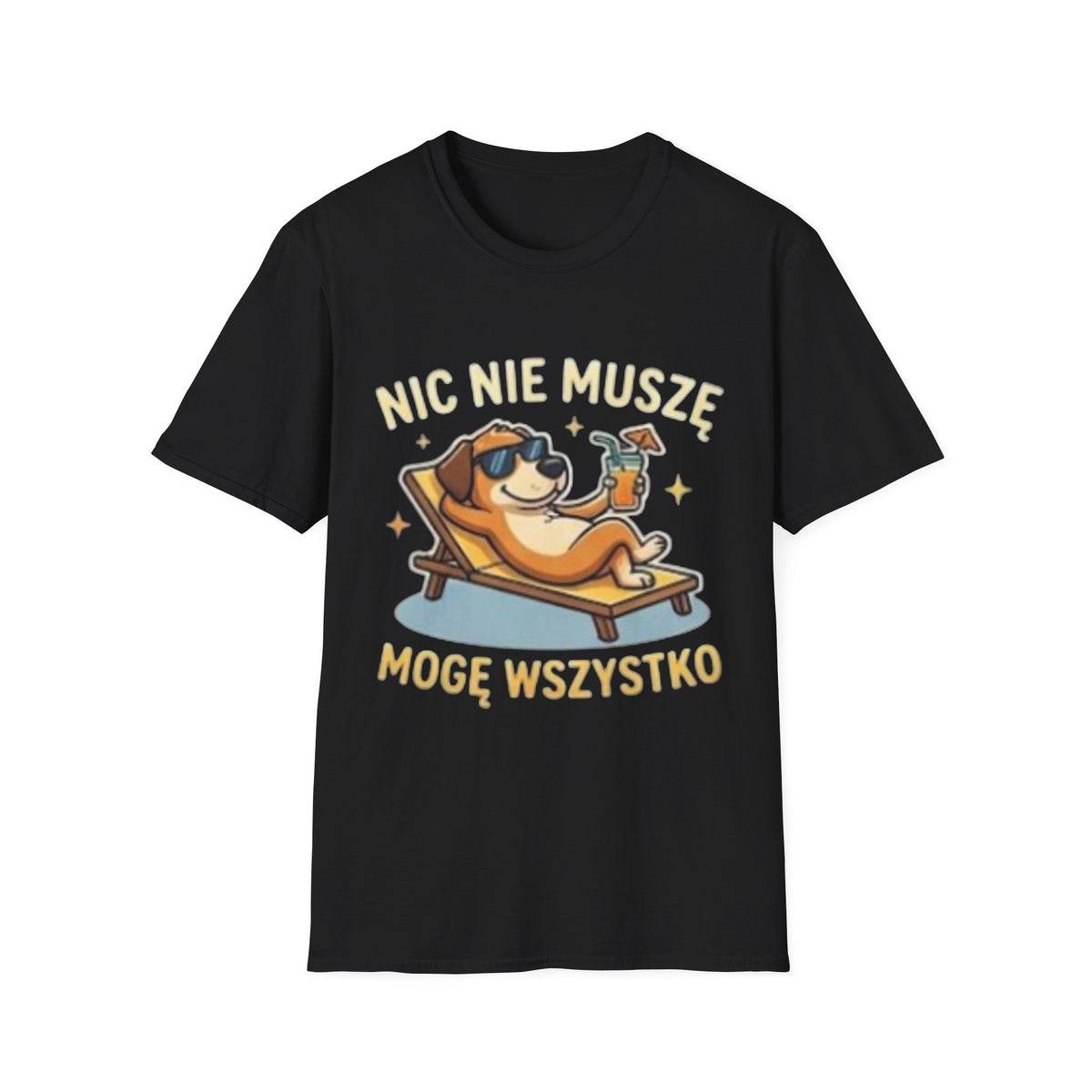 Koszulka "NIC NIE MUSZĘ, MOGĘ WSZYSTKO"