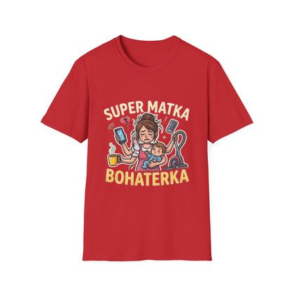 Koszulka "SUPER MATKA BOHATERKA"