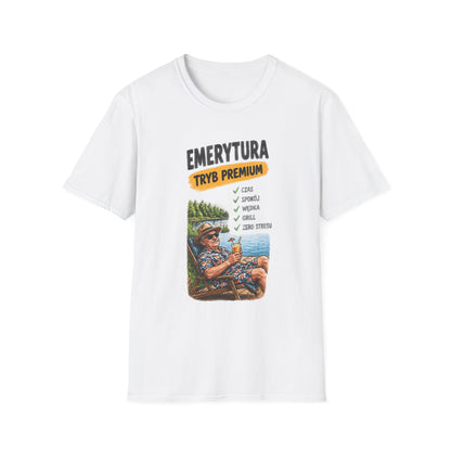 Koszulka "EMERYTURA TRYB PREMIUM"