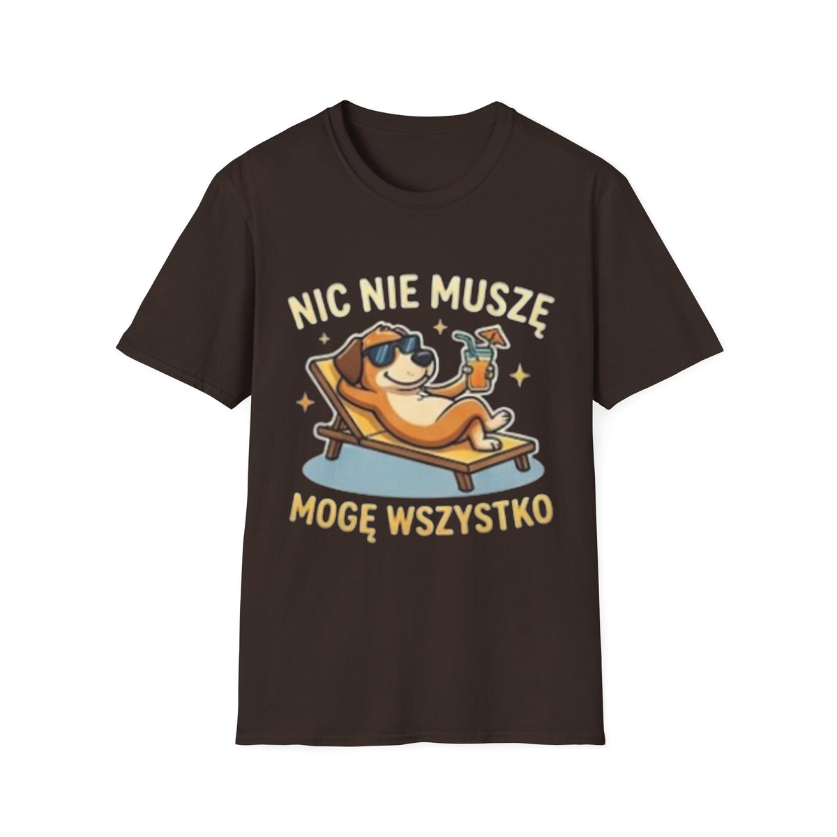 Koszulka "NIC NIE MUSZĘ, MOGĘ WSZYSTKO"