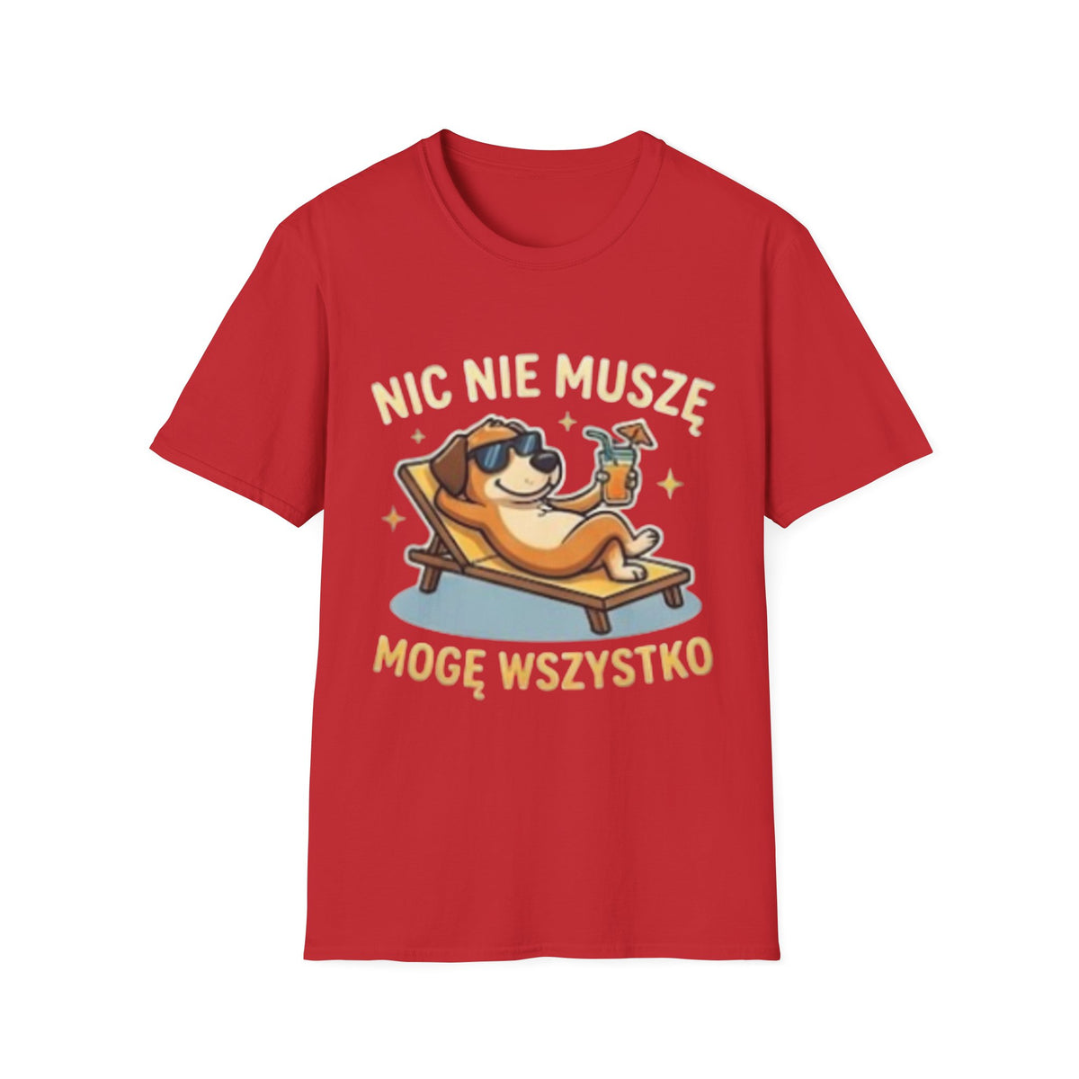 Koszulka "NIC NIE MUSZĘ, MOGĘ WSZYSTKO"