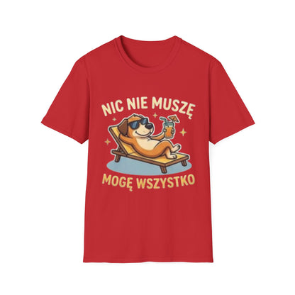 Koszulka "NIC NIE MUSZĘ, MOGĘ WSZYSTKO"