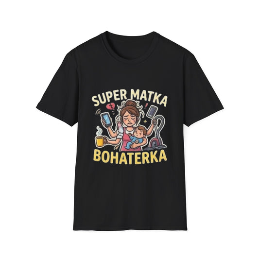 Koszulka "SUPER MATKA BOHATERKA"