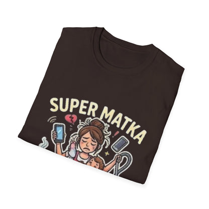 Koszulka "SUPER MATKA BOHATERKA"